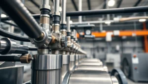 Effiziente spannsysteme pneumatisch in industrieller Fertigung, showcasing flexible Druckluftspannvorrichtungen für präzises Halten von Werkstücken.